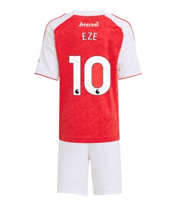Arsenal Eberechi Eze #10 Hjemmebanetrøje Børn 2025-26 Kortærmet (+ Korte bukser)